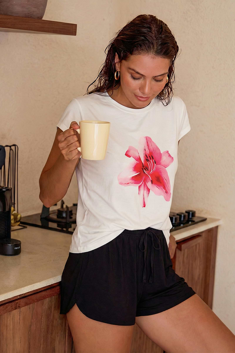 Pillow Talking Floral Pajama Set