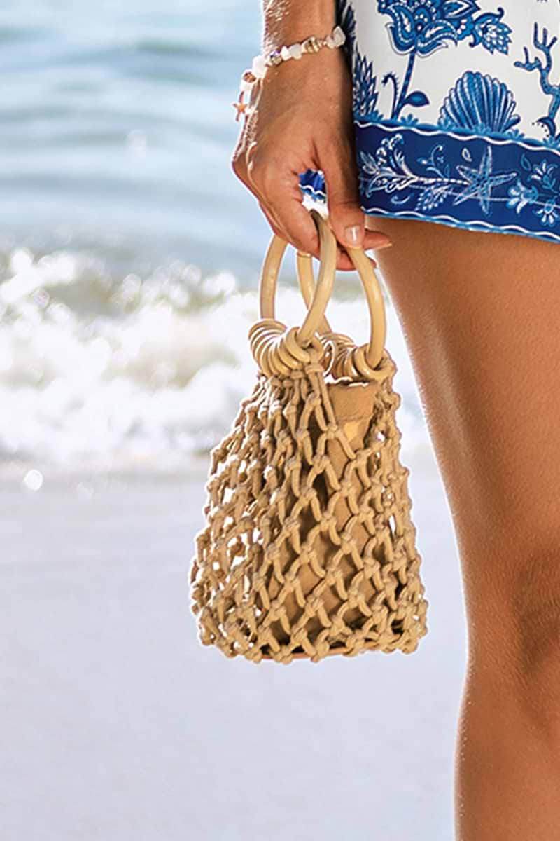 Cannes Getaway Khaki Bag