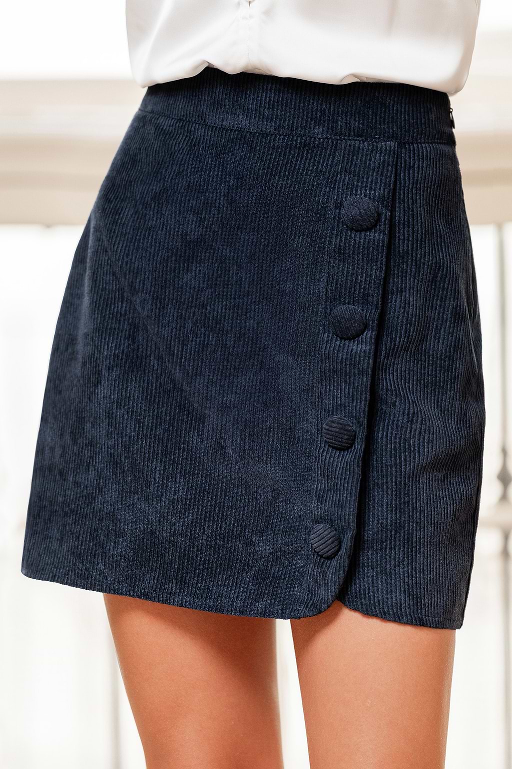 Minifalda azul Claudette