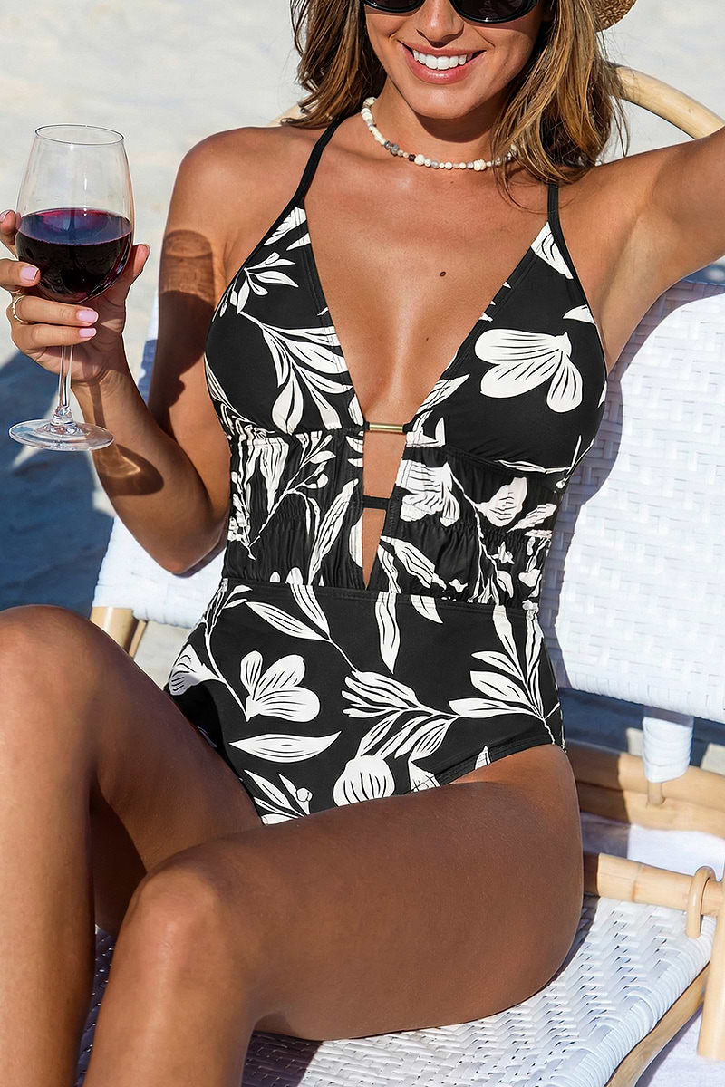 Traje de baño de una pieza tropical Vision Board