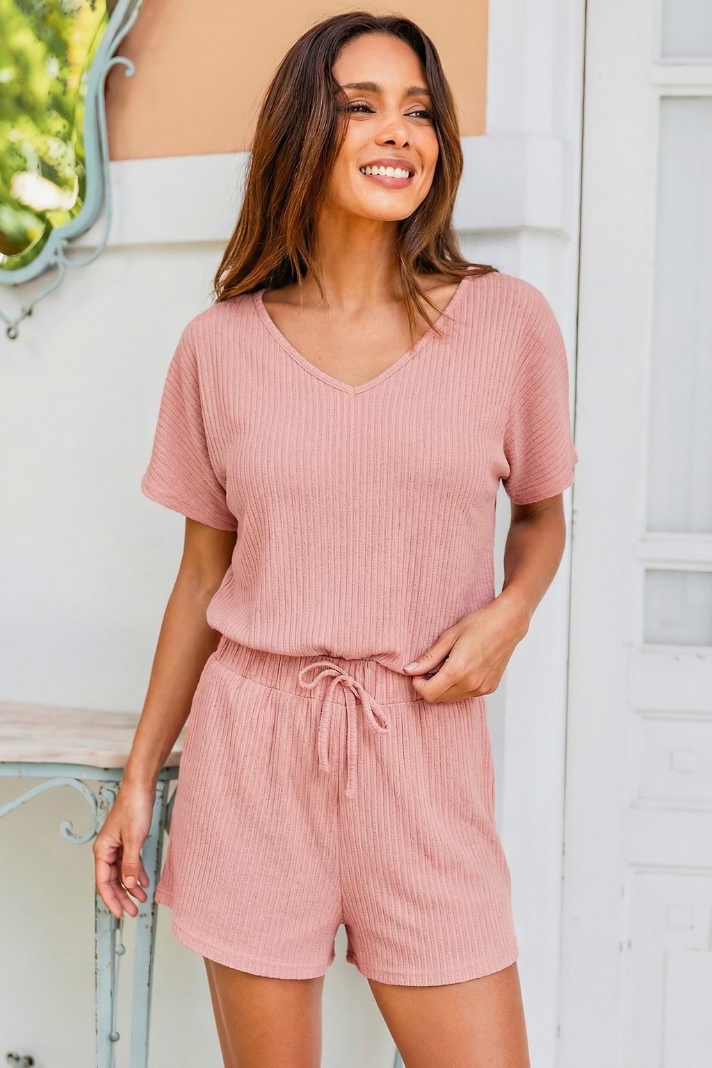 Rest Day Pink Pajama Set