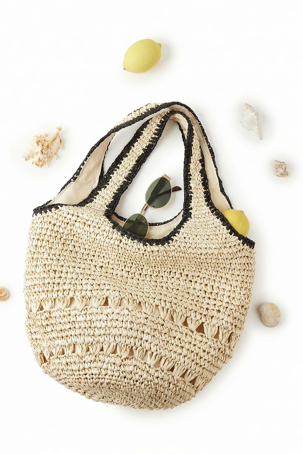 Beaming Straw Bag