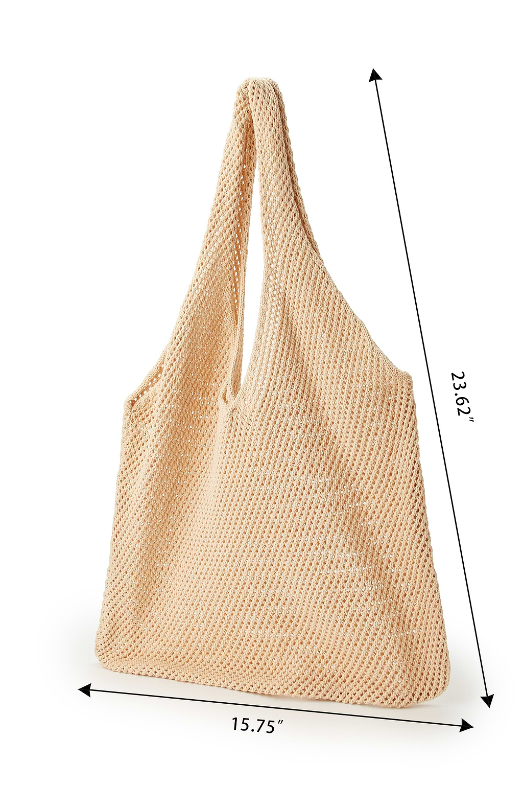Khaki Strandtasche