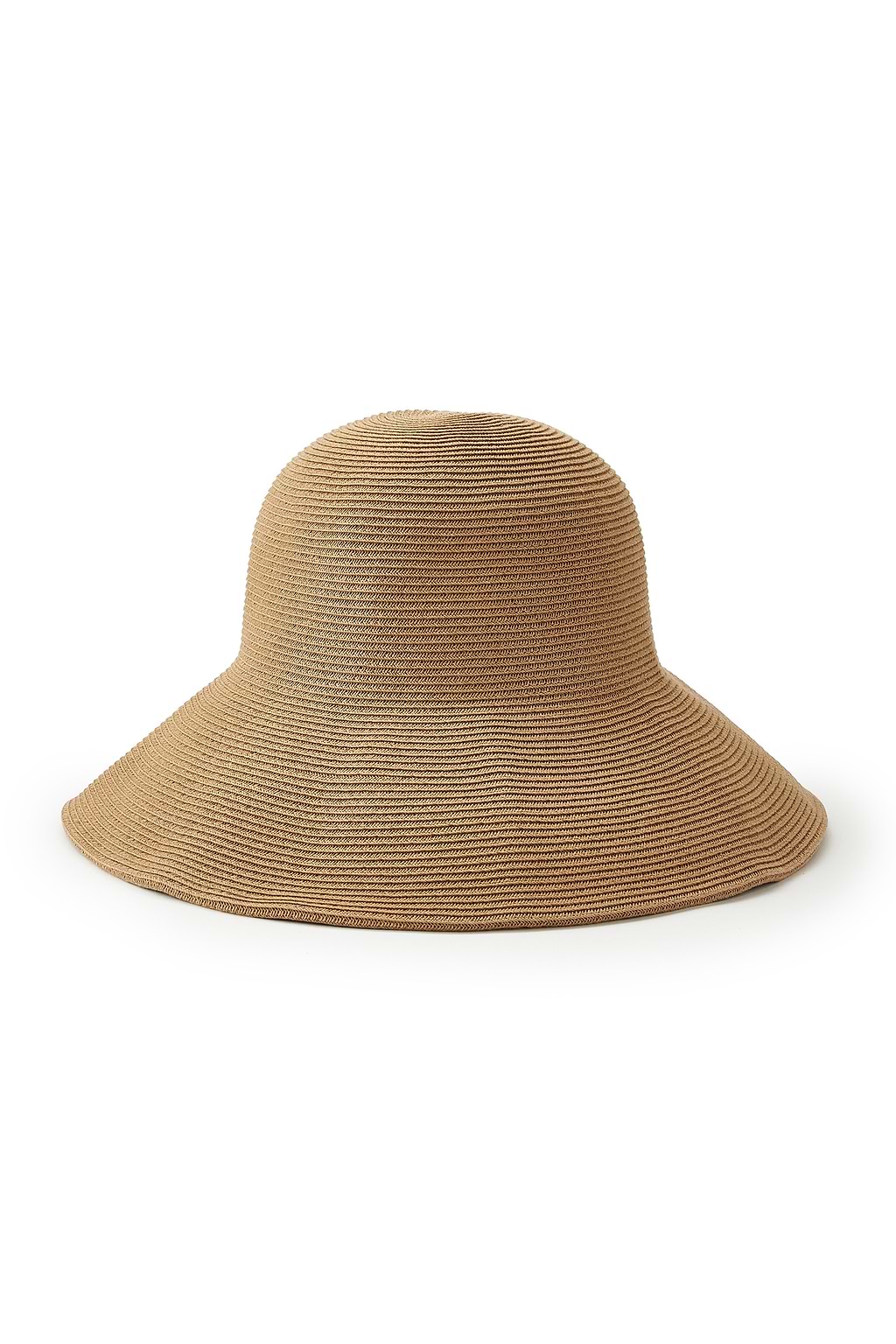 Khaki Sonnenhut aus Stroh