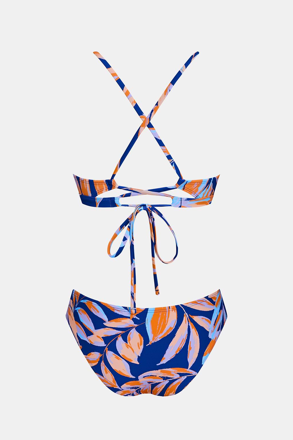 Release Happiness Lace-Back Top & Hipster Bikini Set
