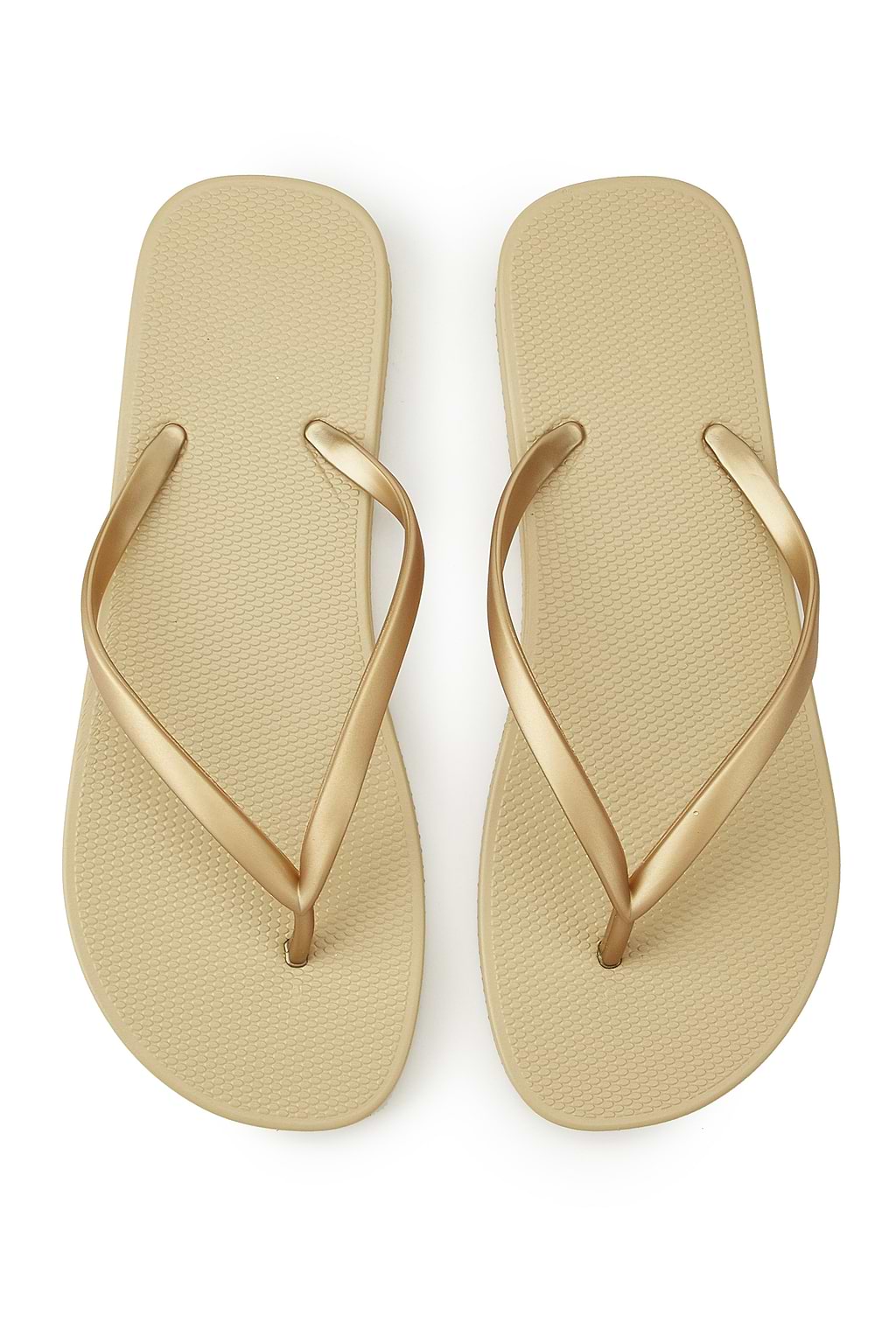 Karat Gold Flip Flops