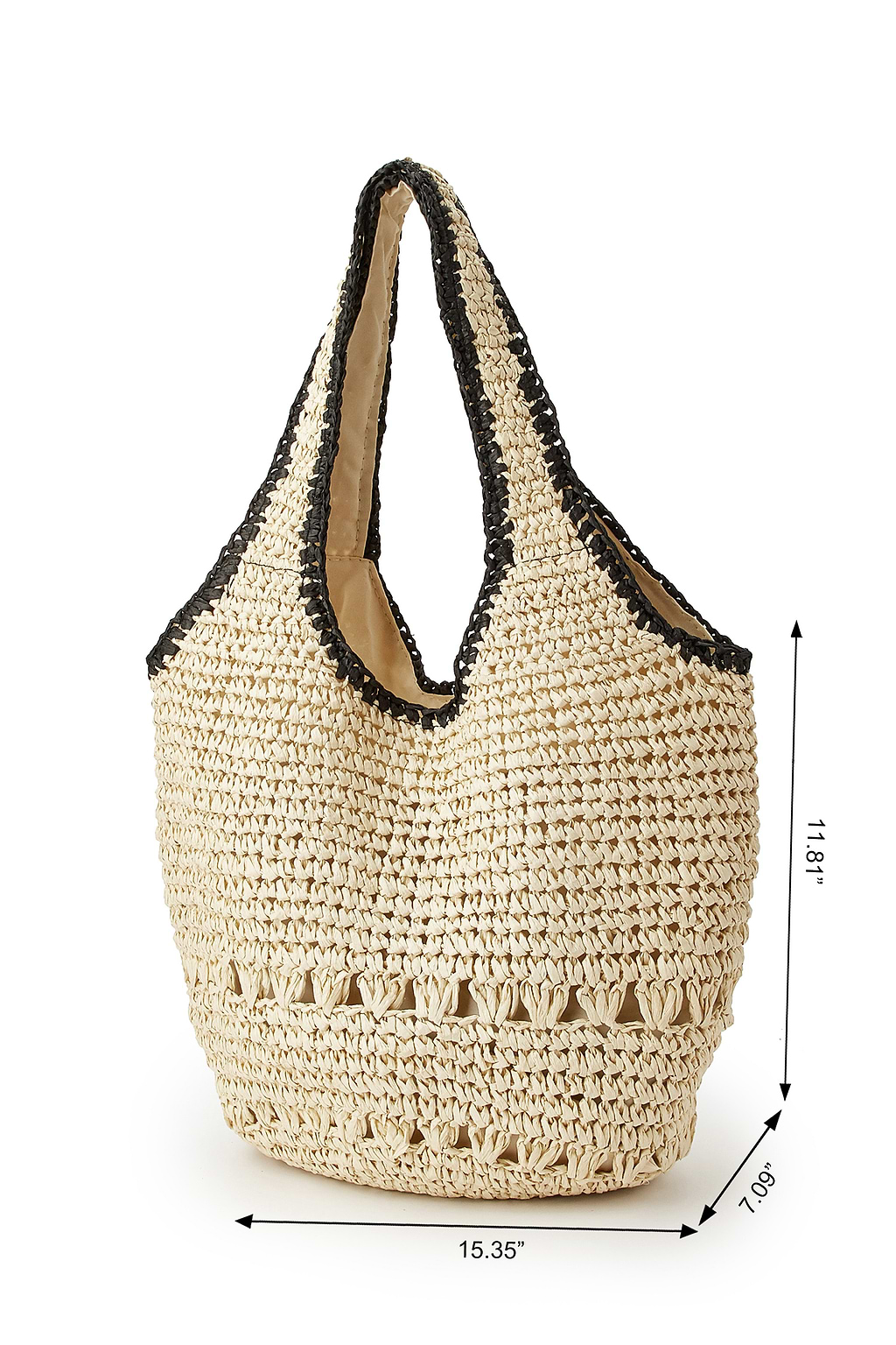 Beaming Straw Bag