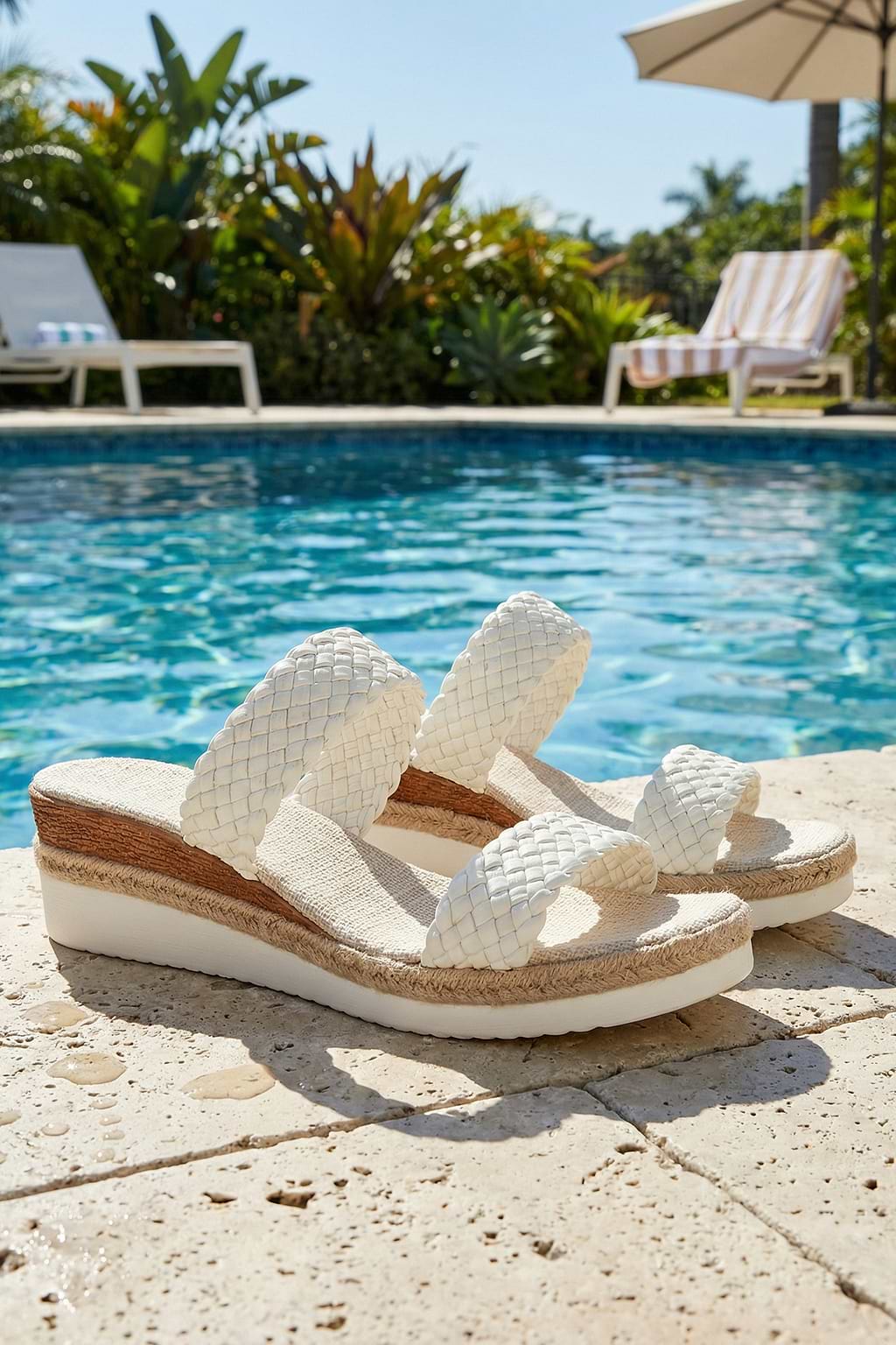 Viaggio verso il Paradiso Sandali Bianchi