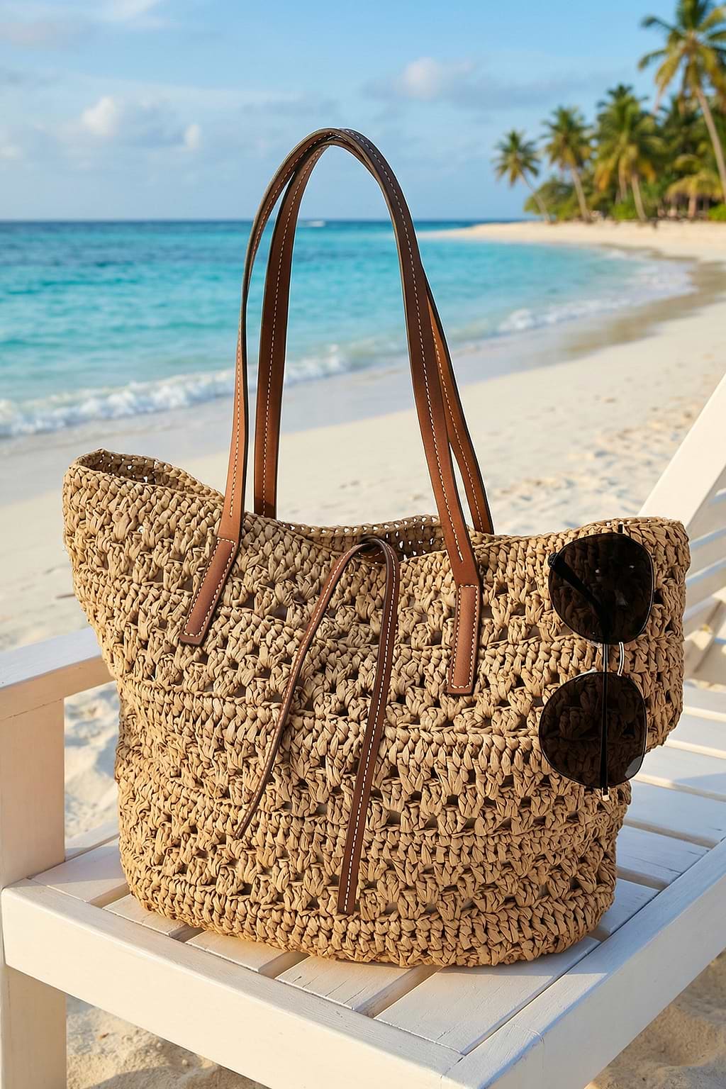 Only Way Straw Bag