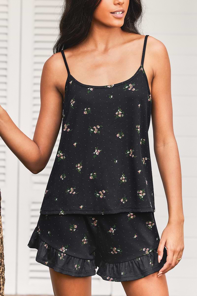 Beauty Sleep Floral Pajama Set