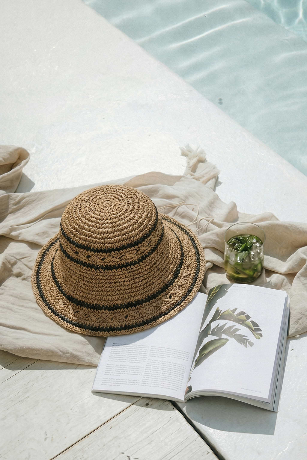Daffodil Hill Straw Hat
