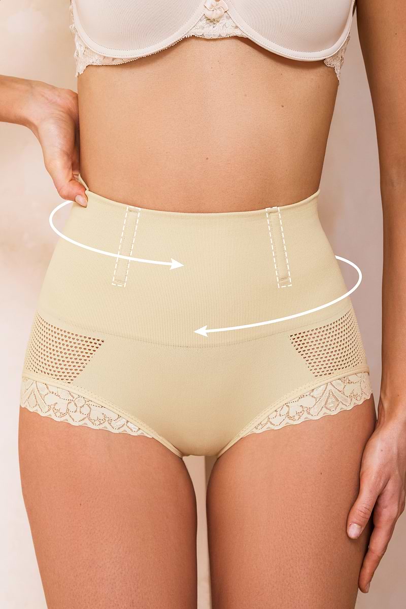 Bas gainant nude maintien abdominal