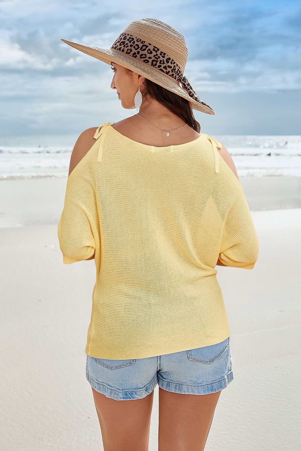 Top copricostume giallo Buttery Bliss