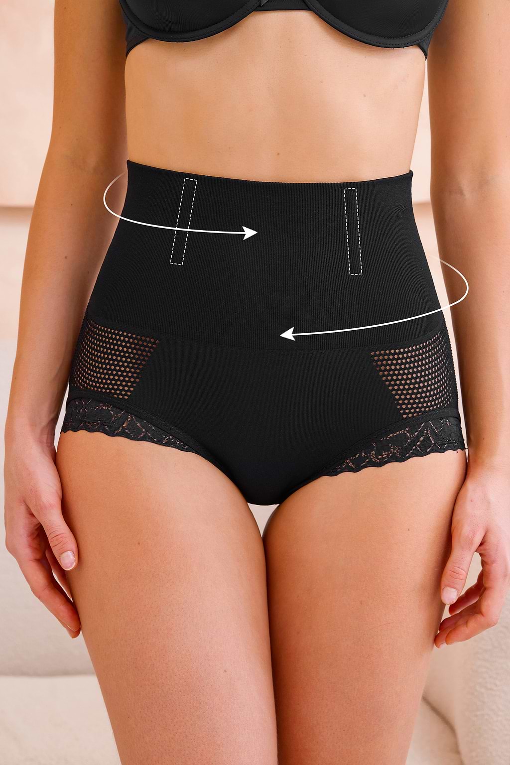 Trusty Black Shapewear Briefs