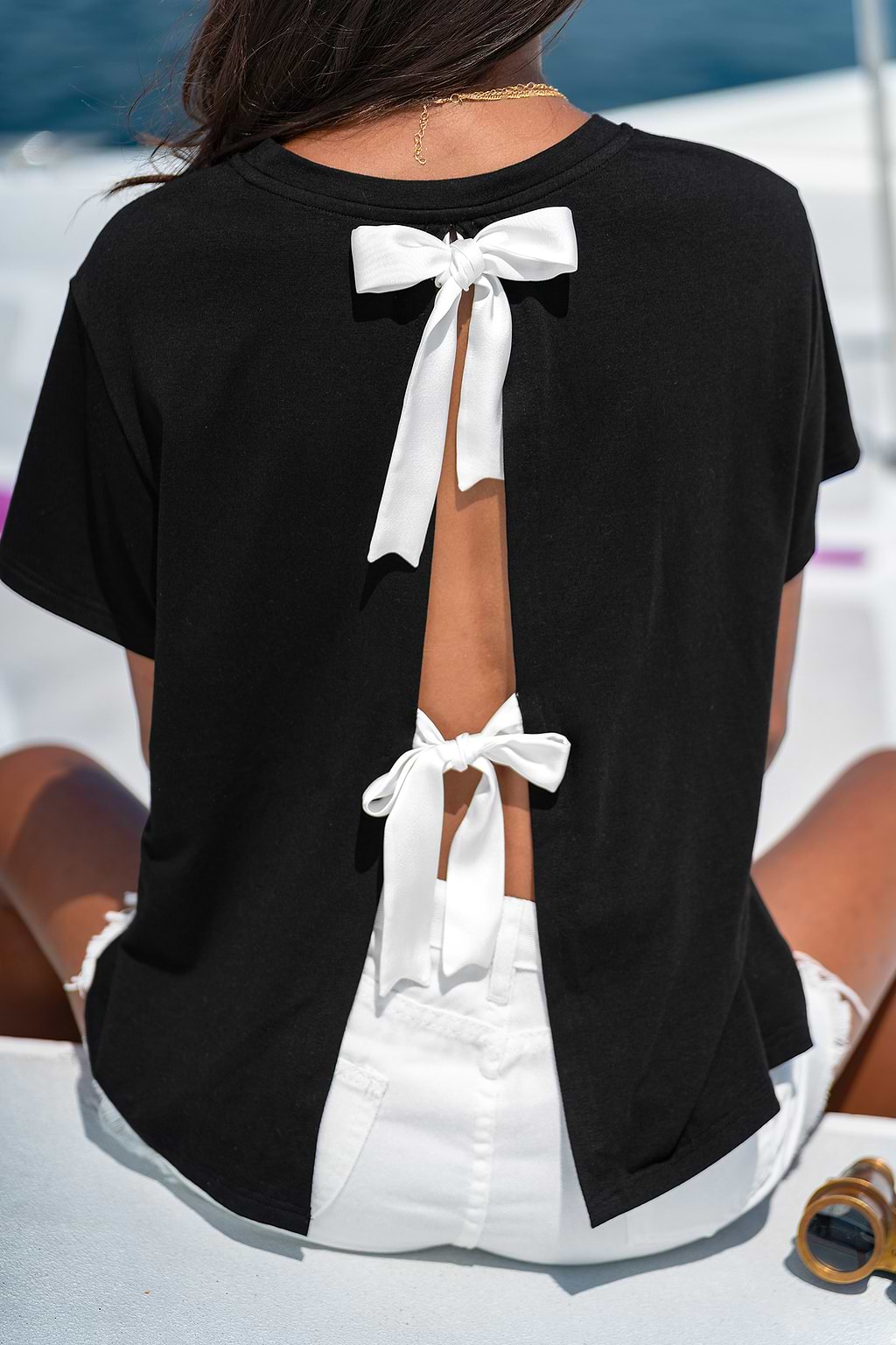 Contradiction Black Tee