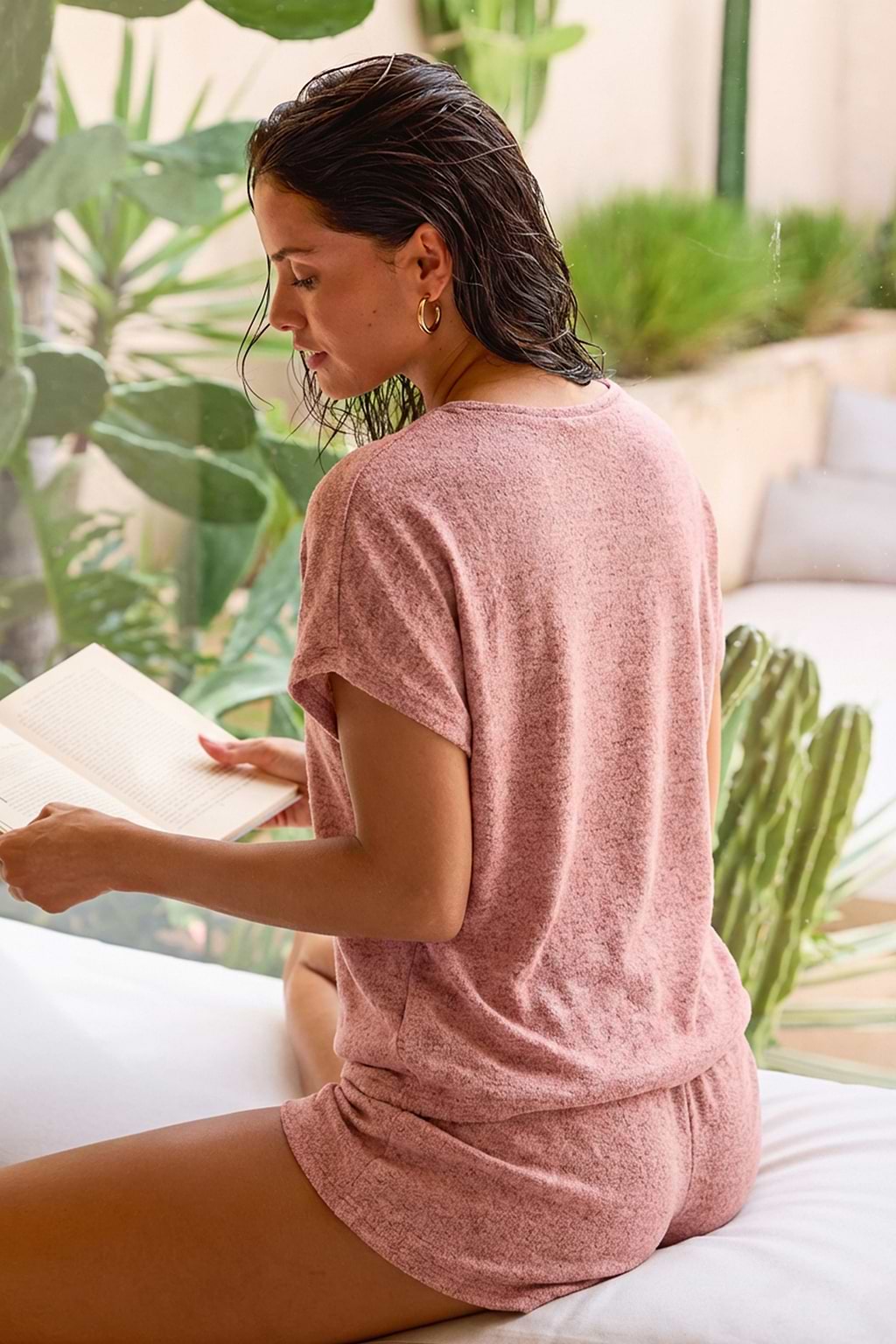 Wide Awake Pink Pajama Set