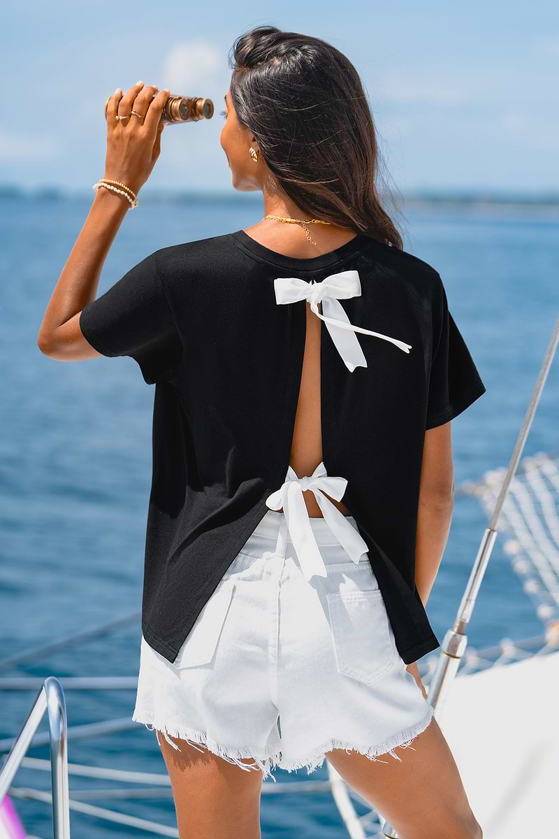 Contradiction Black Tee