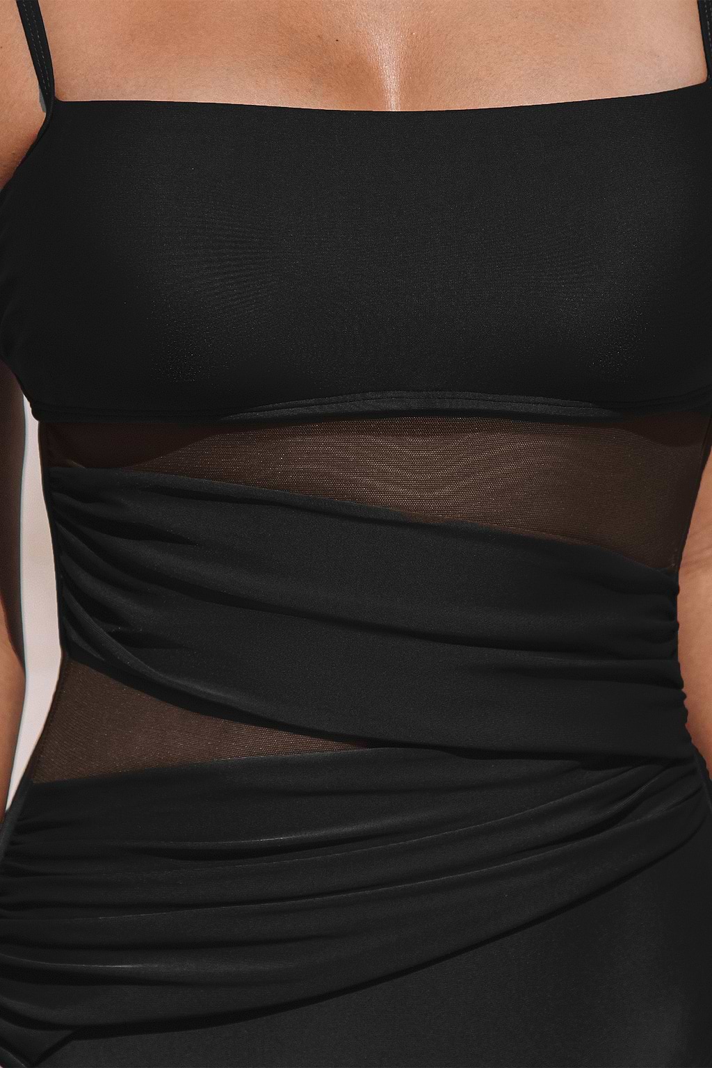 Sheer Muse Tummy Control One-Piece Swimsuit