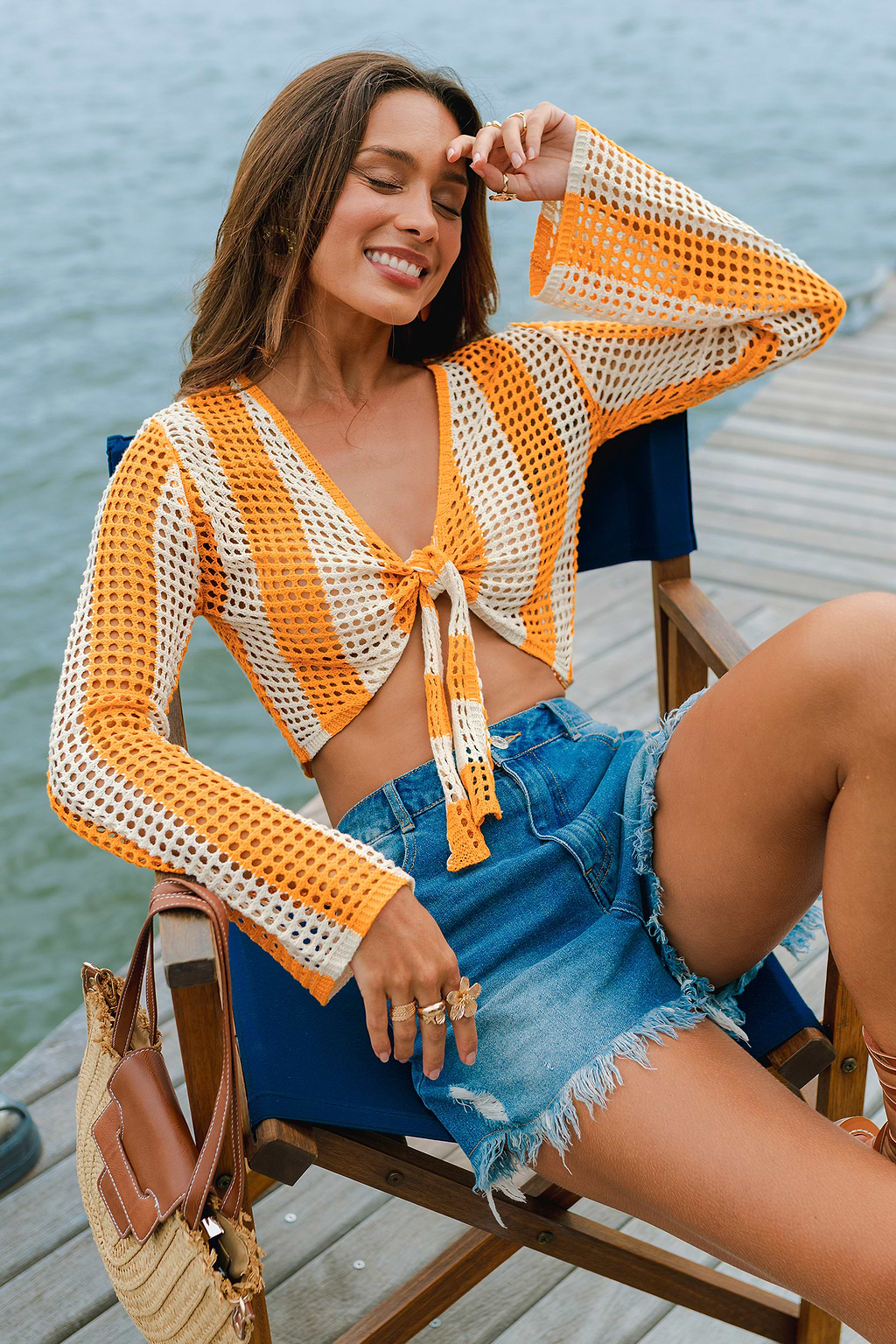 Top de rayas In the Groove