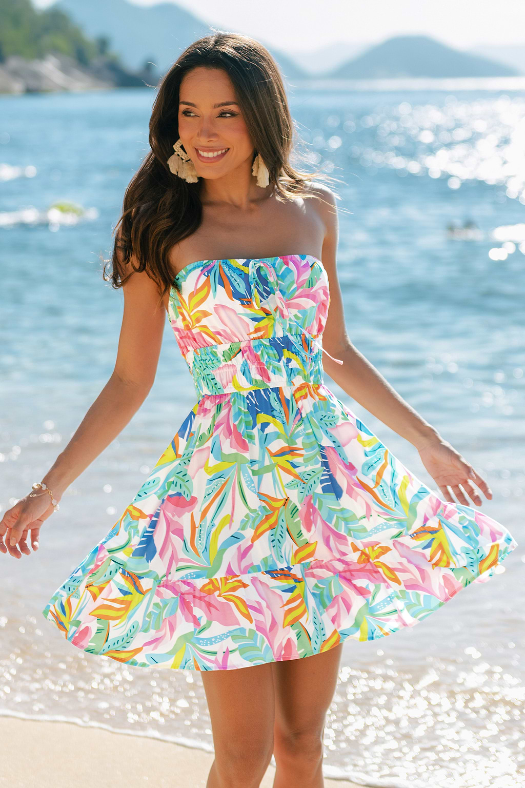 Sanctuary Tropical Mini Dress