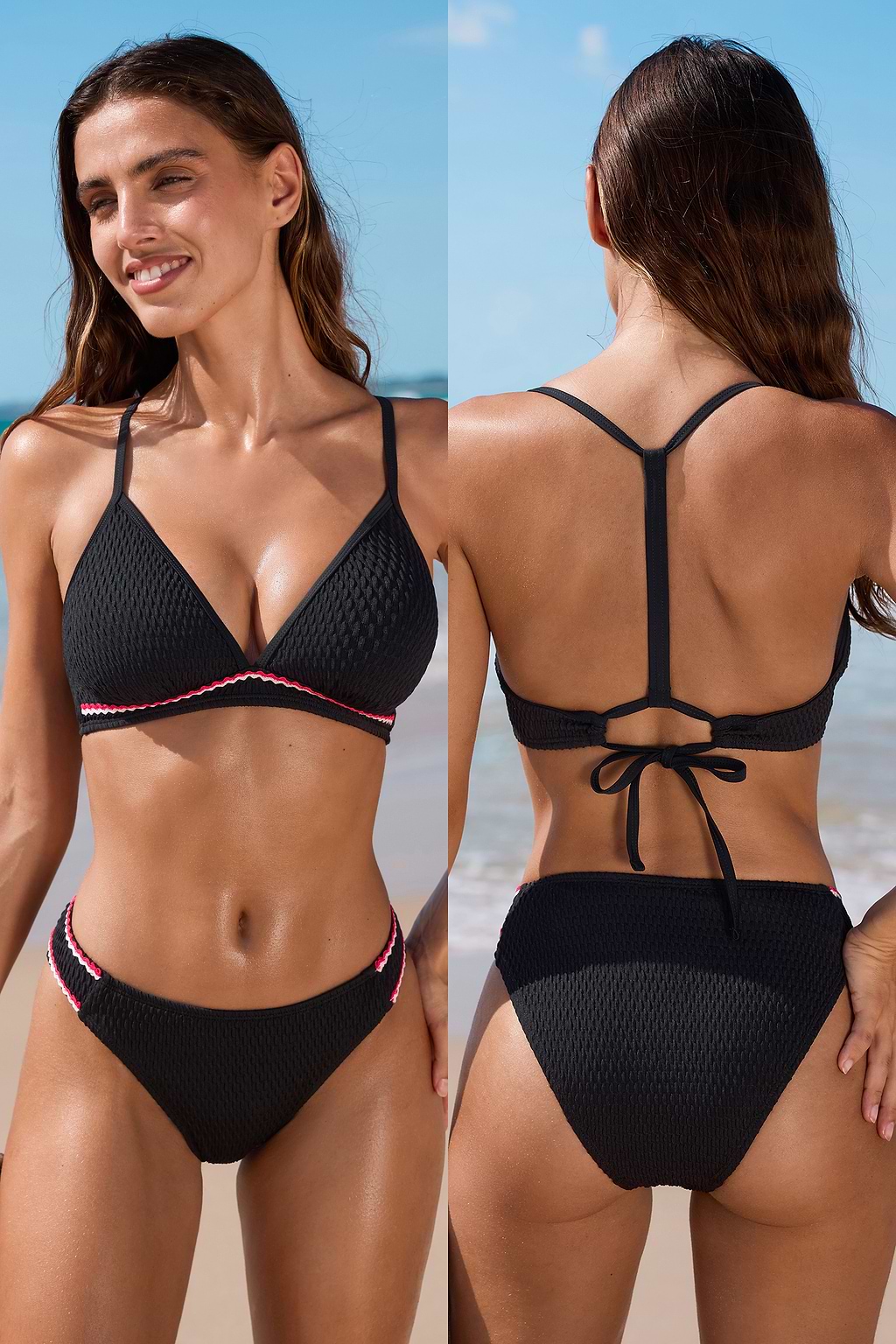 Bikini nero Cherry Kiss