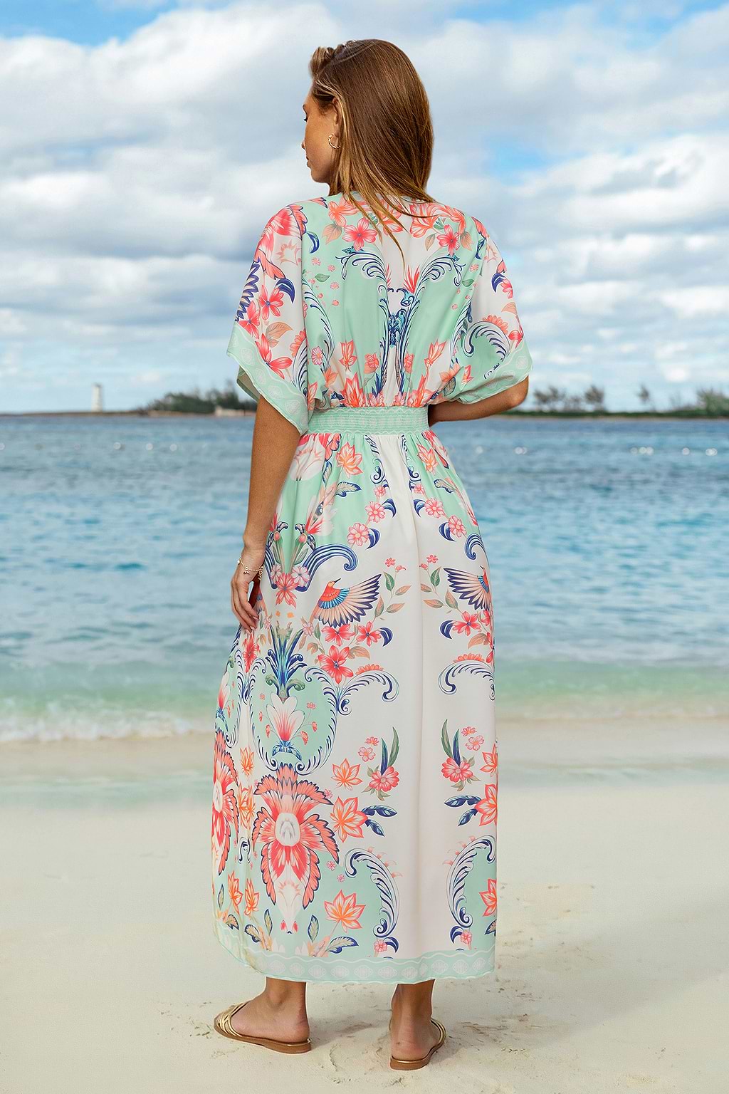 Opulence Tropical Maxi Dress