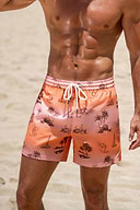 Szorty kąpielowe Hazy Sunset Tropical