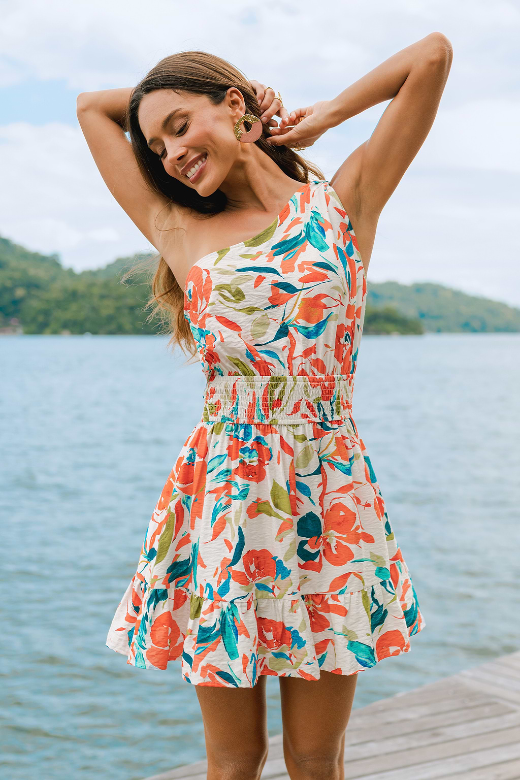 My Sunshine Floral Mini Dress