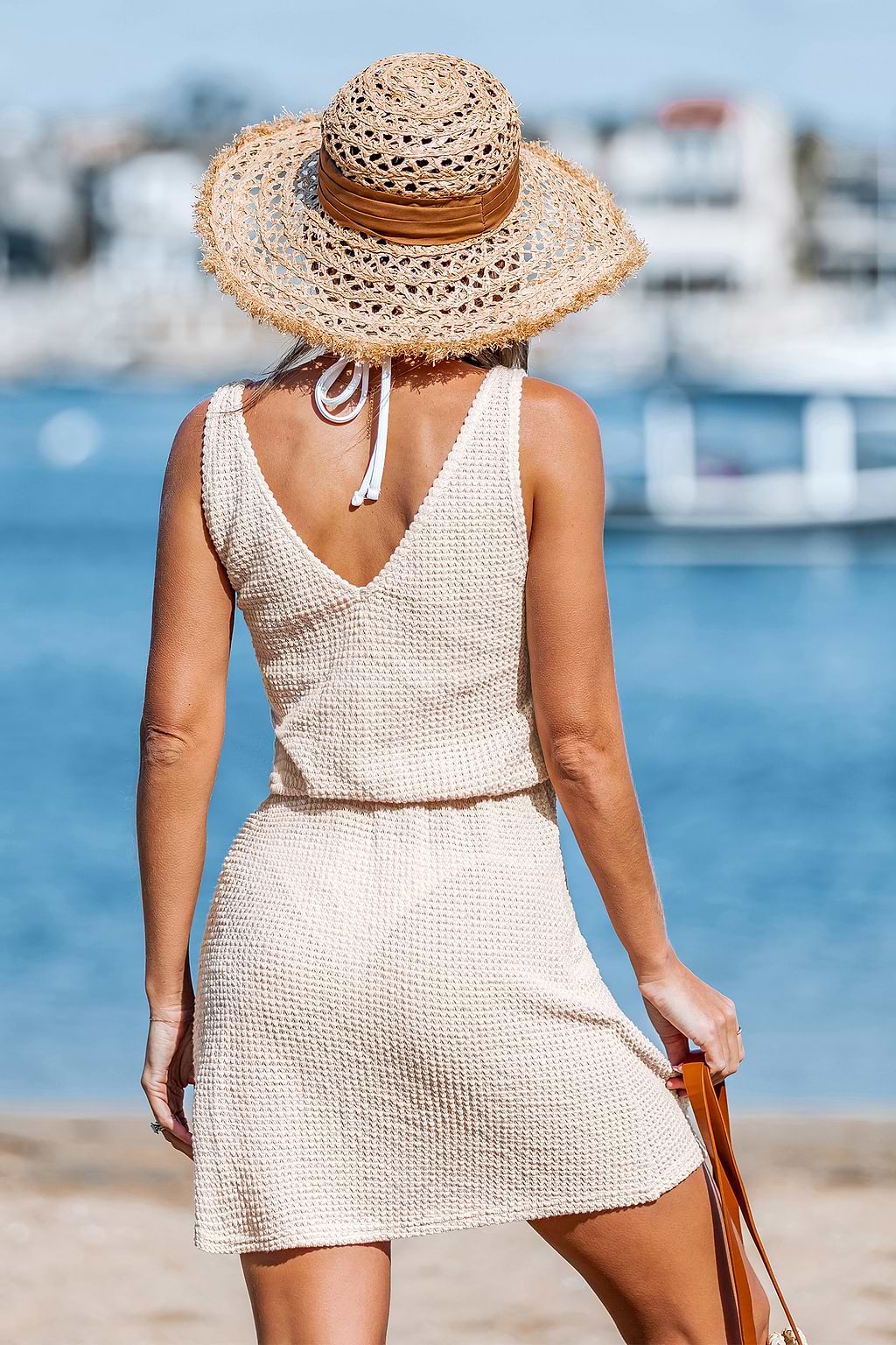 Summer Oasis Beige Cover-Up Dress