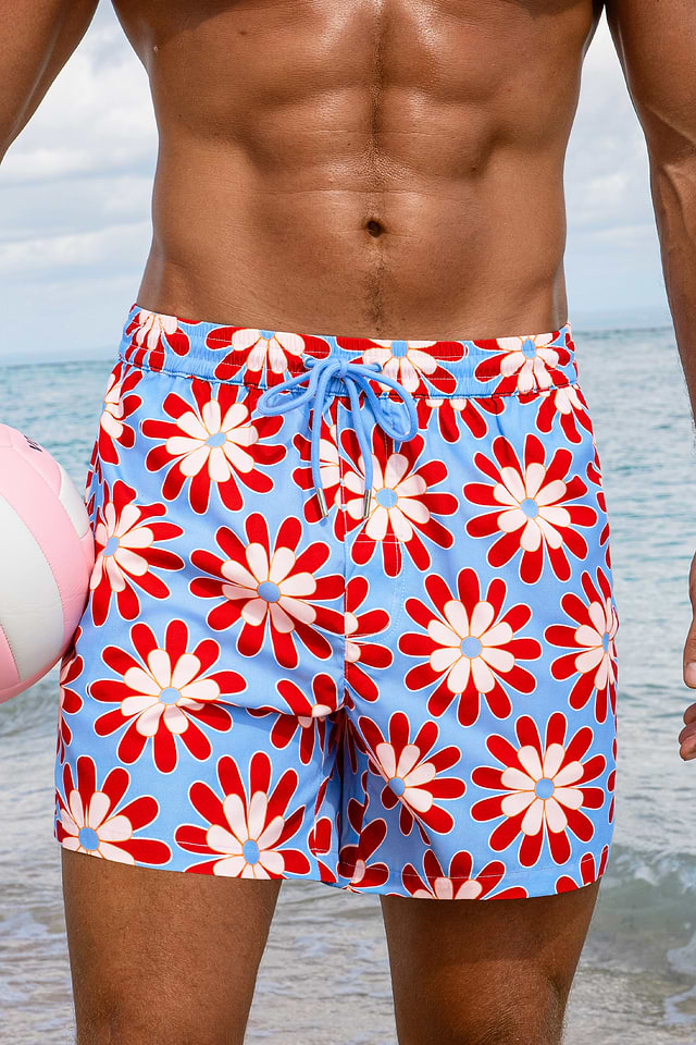 Red Herring Floral Board Shorts