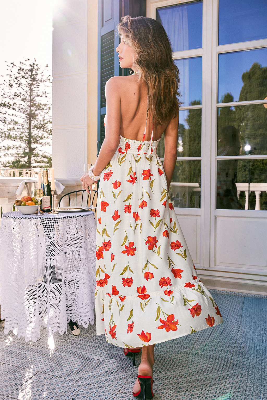 Did the Most Floral Midi Dress