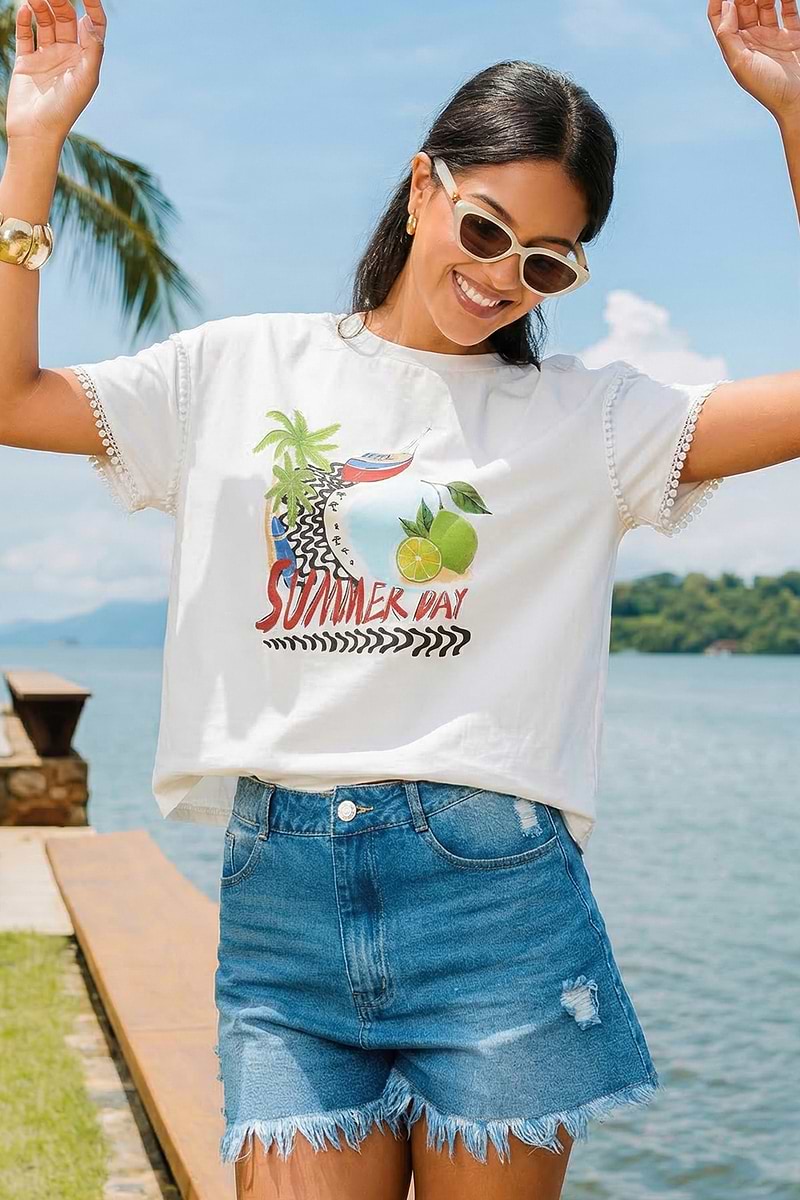 Summer Day Graphic Tee
