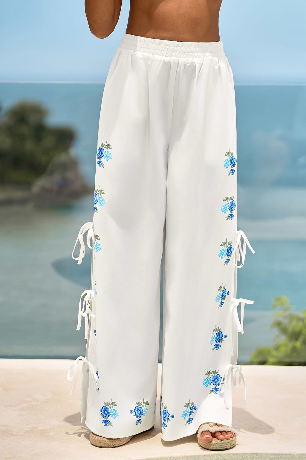 Undefined Floral Pants