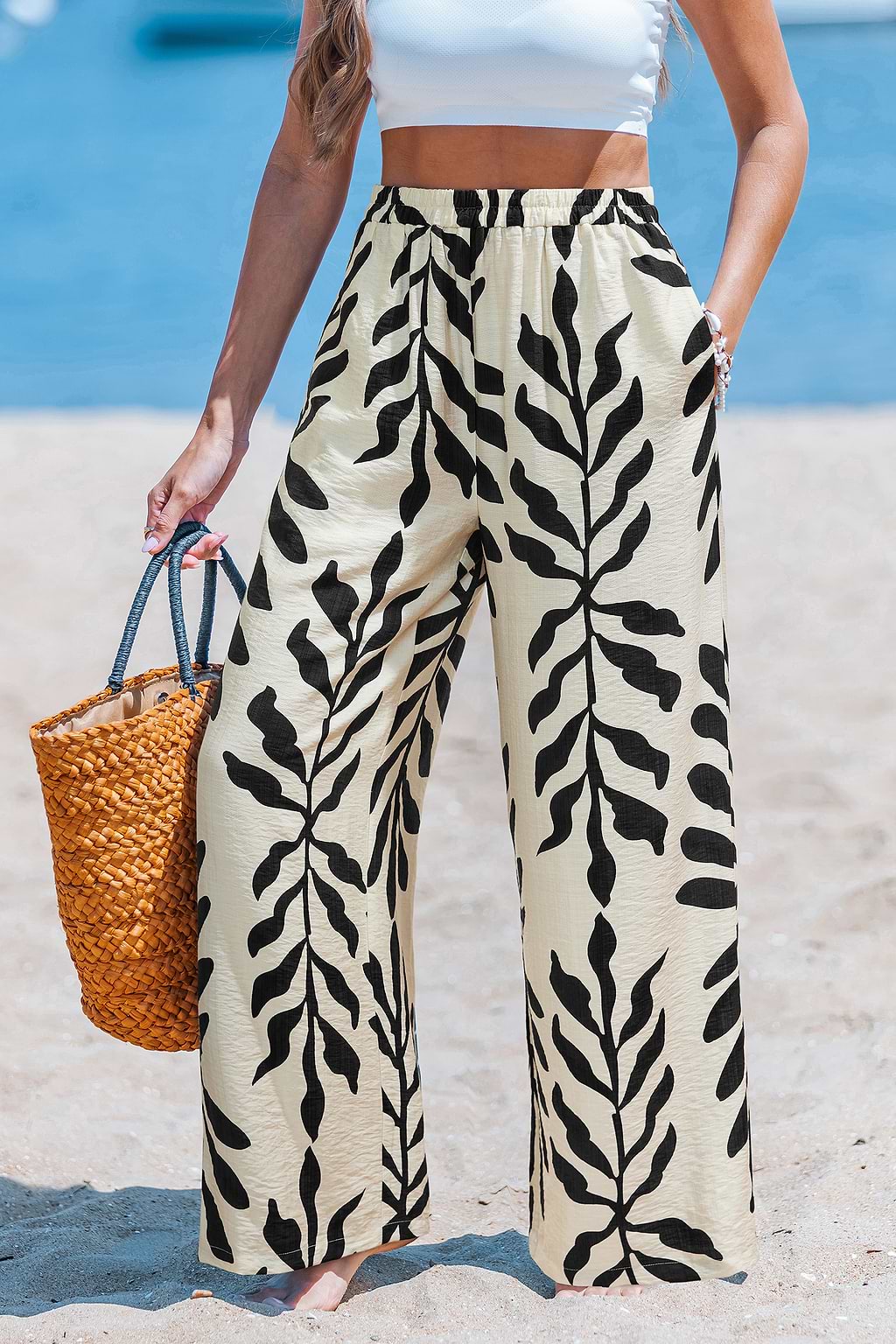 Cosmic Moon Tropical Pants
