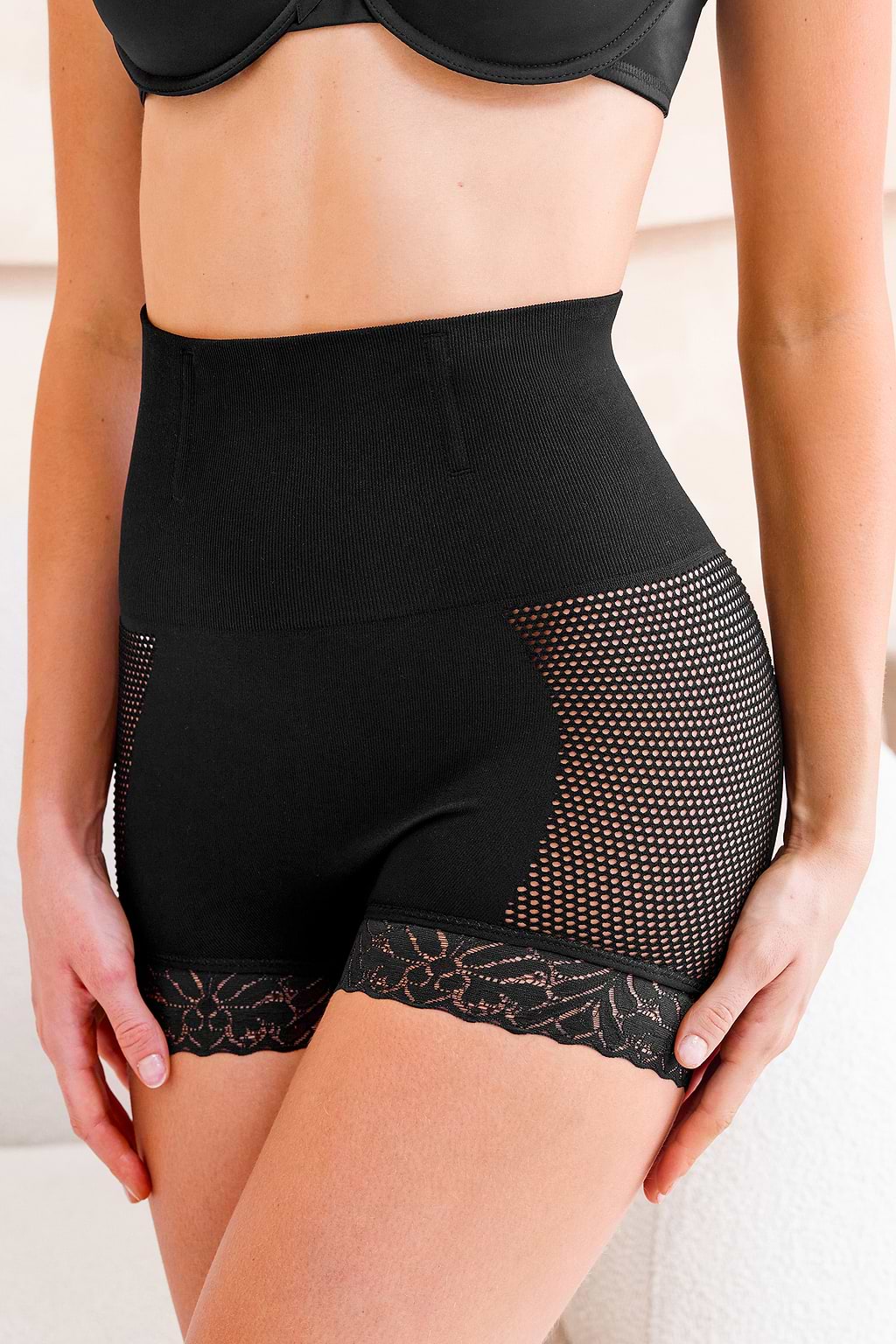 Just Bragging Black Shapewear Briefs