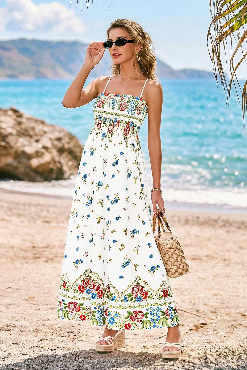 Gentle Start Floral Maxi Dress