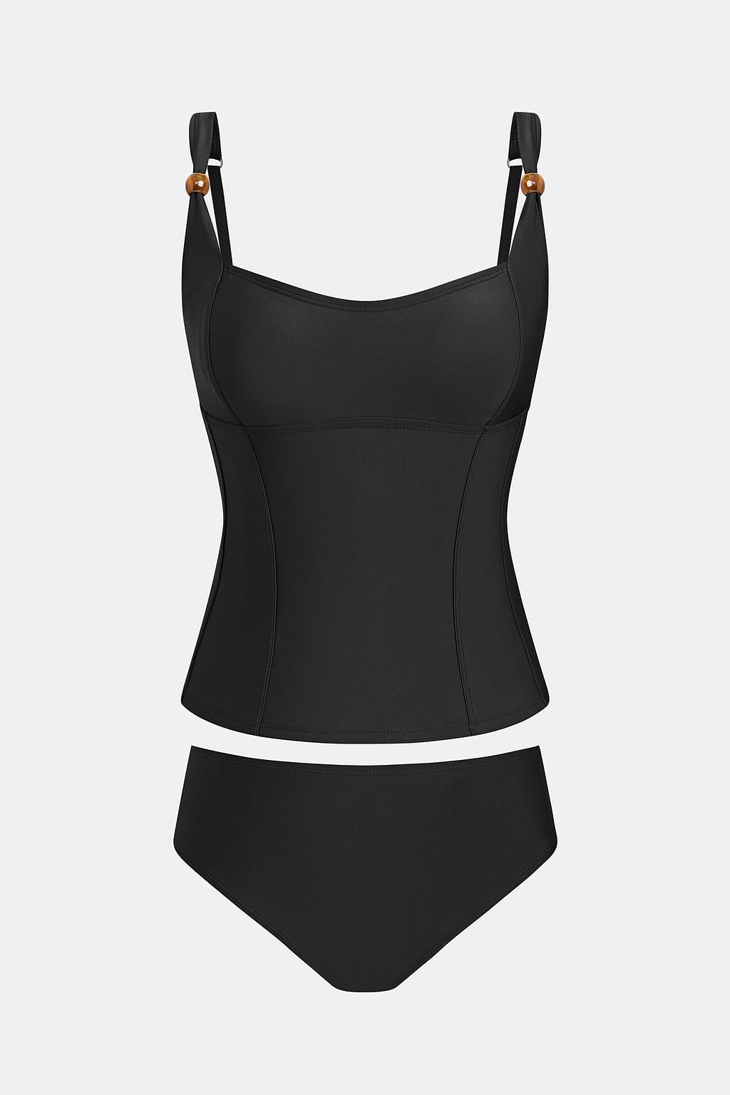 Tides Are Turning Black Tankini Set