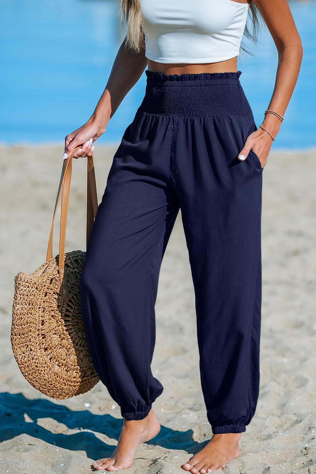 Splash Therapy blauwe broek