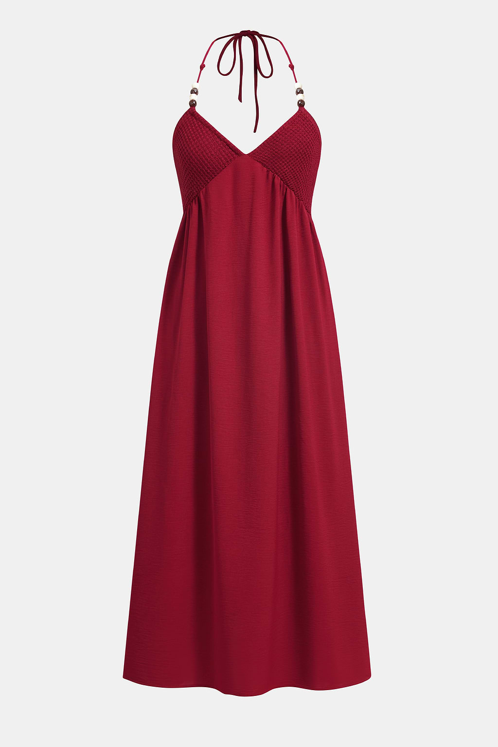 Wine Not Burgundy Maxi Dress