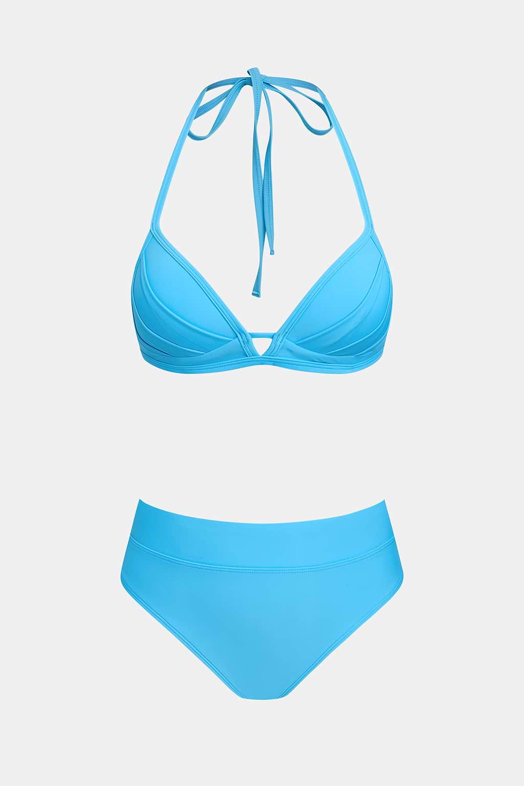 Spring Break Forecast Blue Bikini Set
