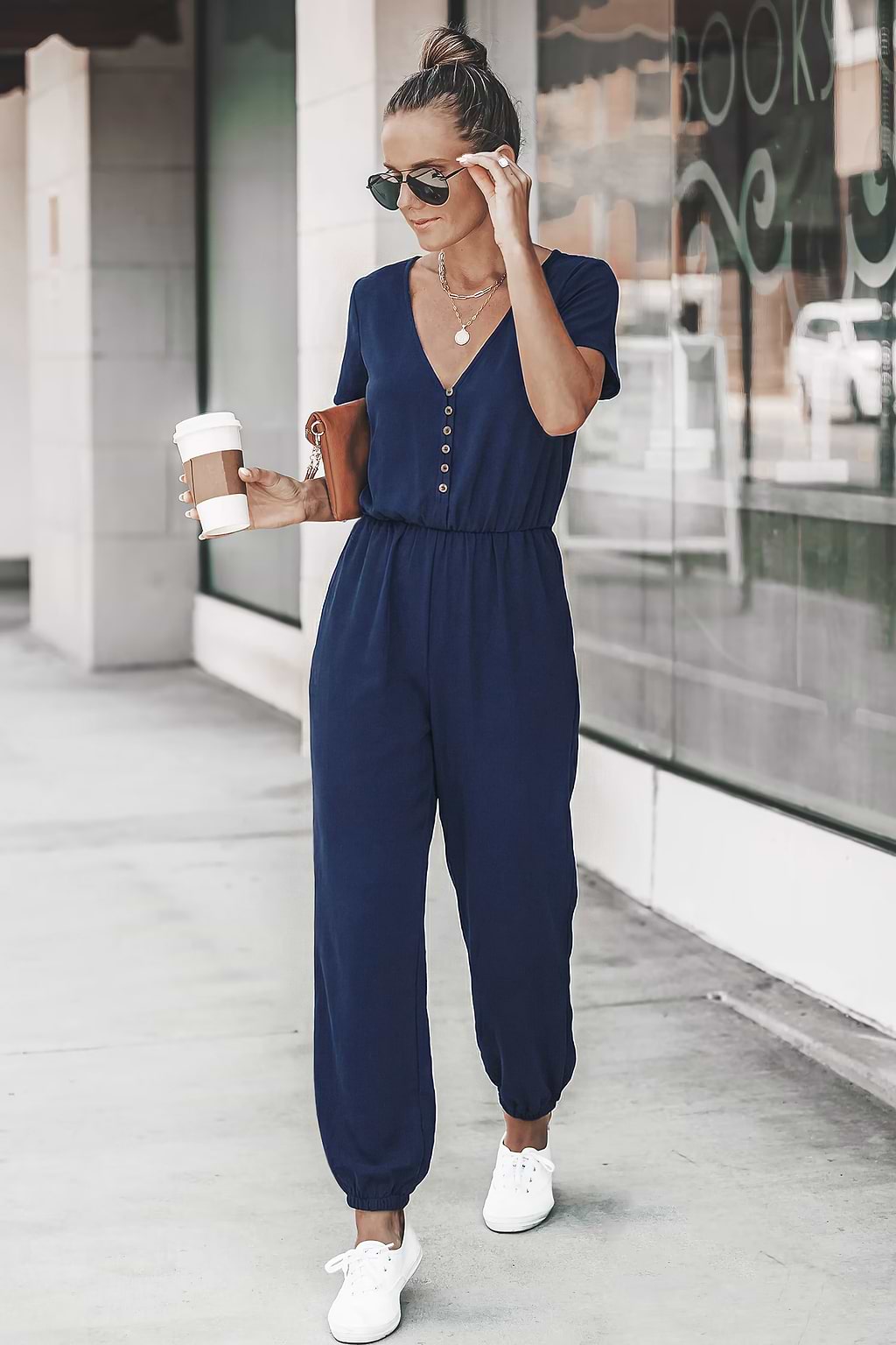 Avonturenroman Blauwe Jumpsuit