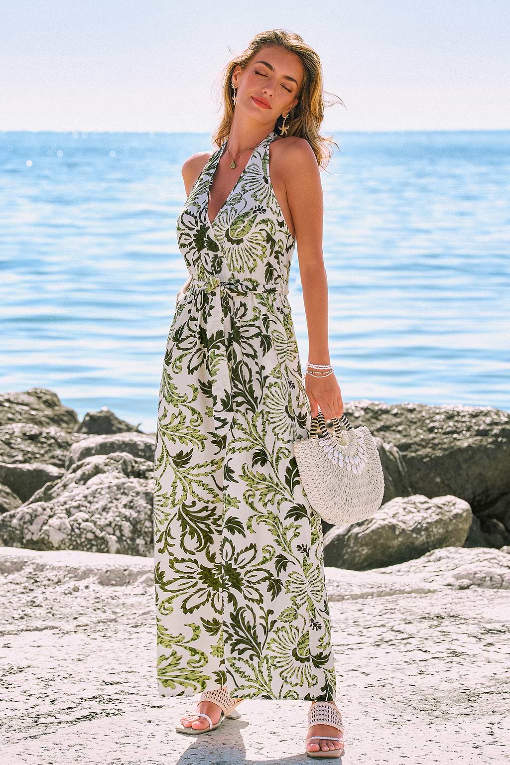 Tuta intera floreale 