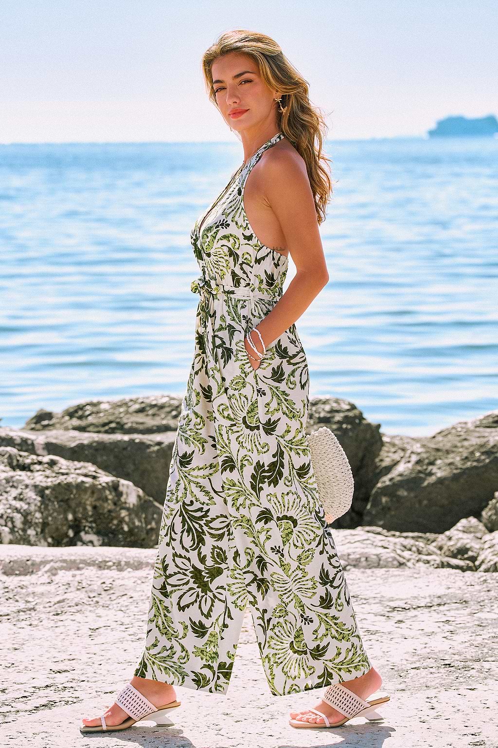 Mono floral con estampado nostálgico de primavera