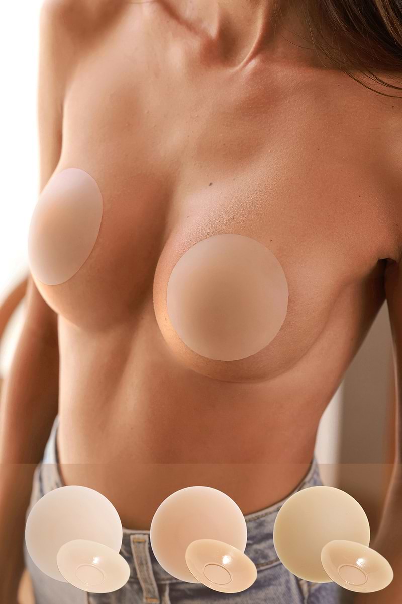 Stay Put Nude Nipple Covers Set