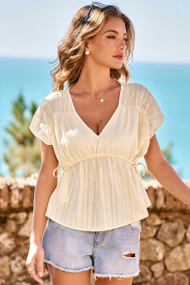 Like a Dream Yellow Top