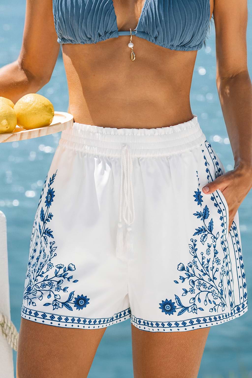 Middle of Nowhere Floral Shorts