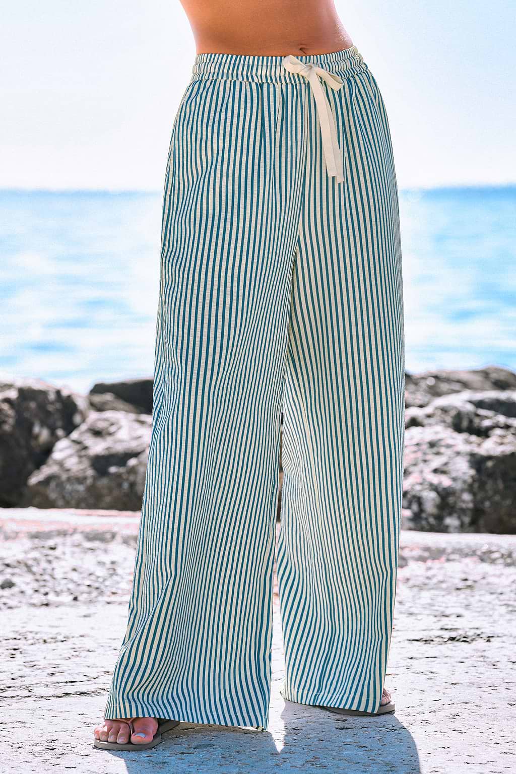 Sailing Off Striped Trousers