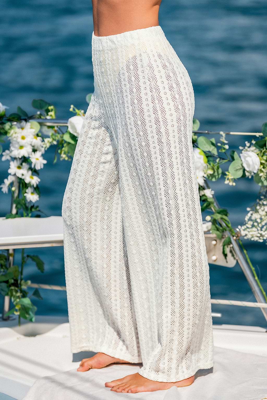 Easy Living Beige Cover-Up Pants