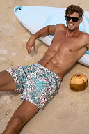 Polymath Paisley Board Shorts