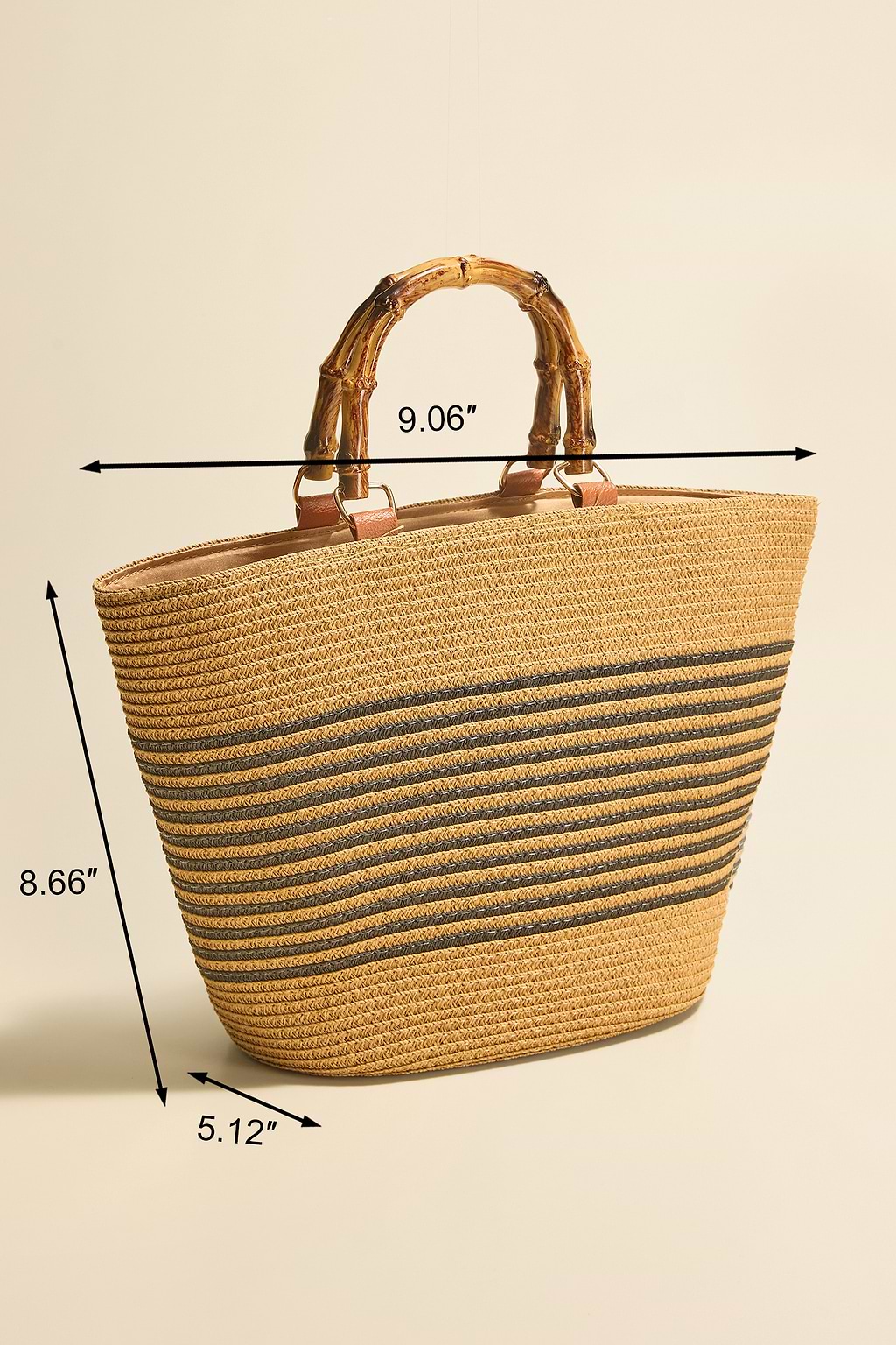 Golden Babe Straw Bag